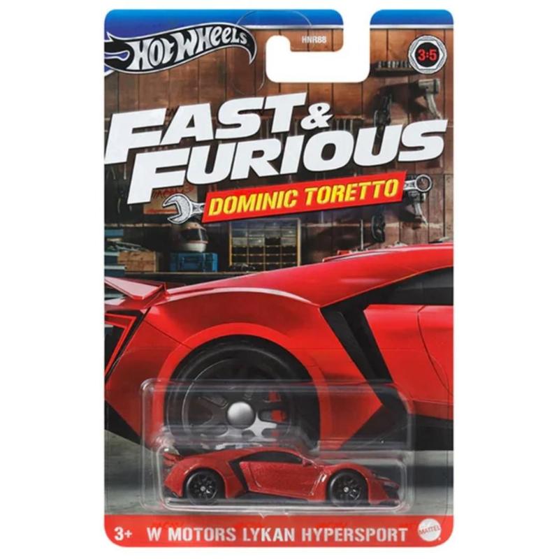 Hot Wheels Velozes e Furiosos Dominic Toretto Carros Mattel